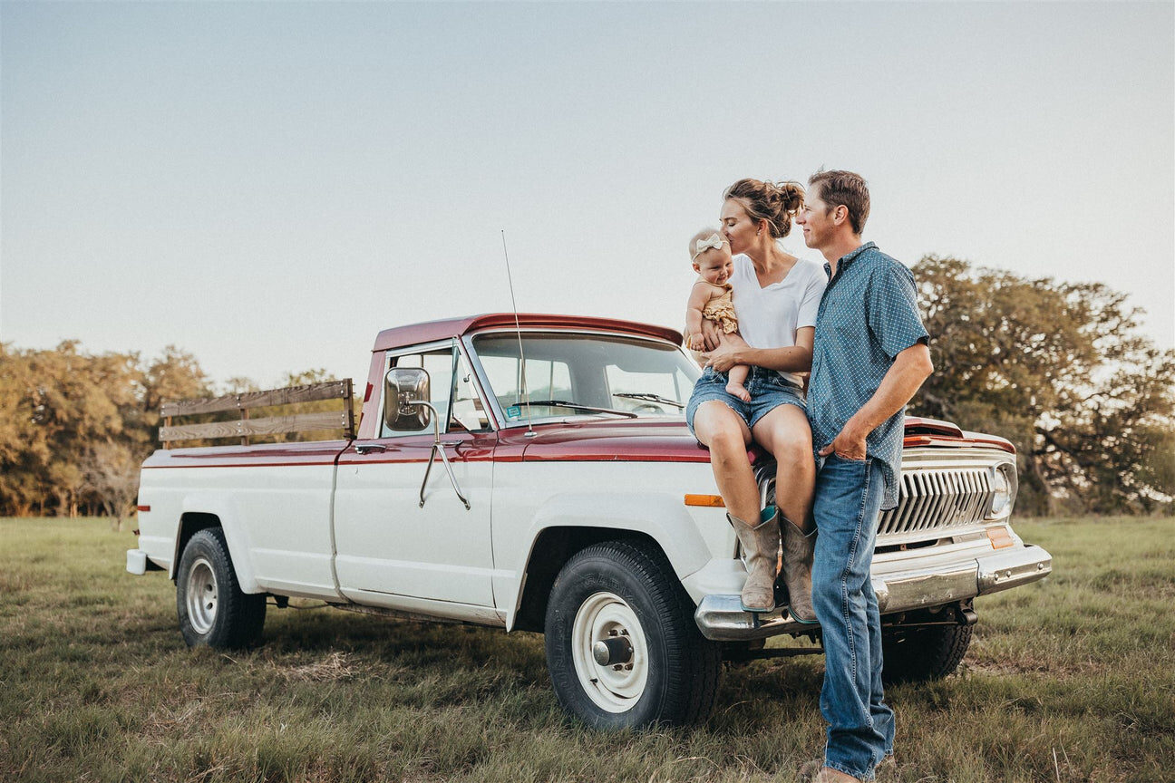The family that runs the farm