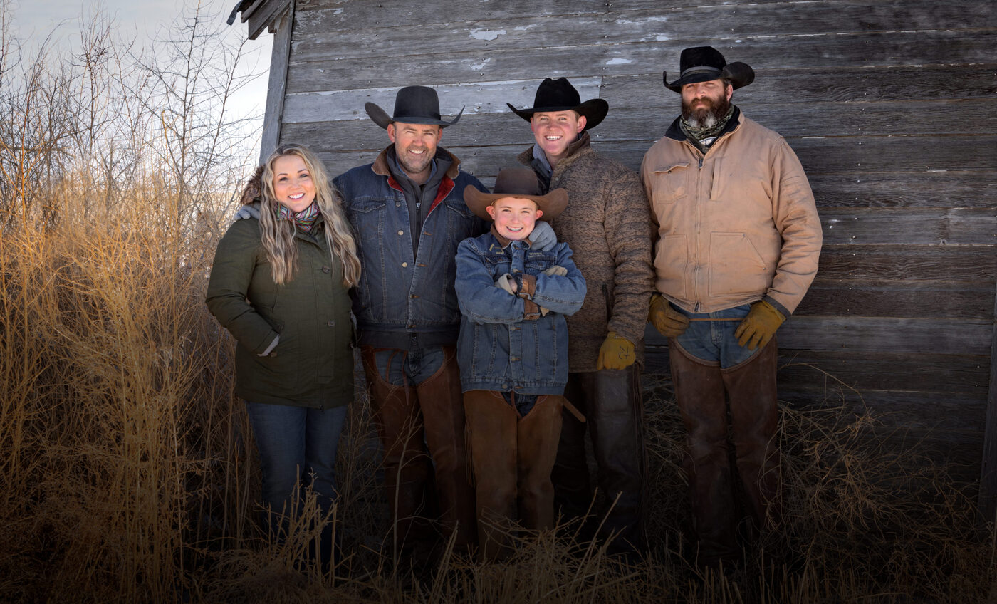Four generations of the family